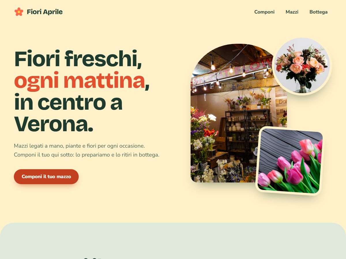 Anteprima del sito Fiori Aprile